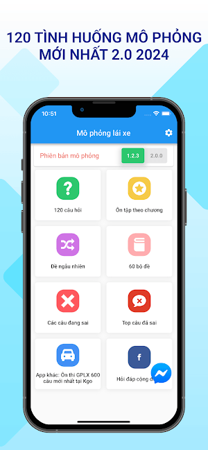120 Câu Mô Phỏng GPLX 2