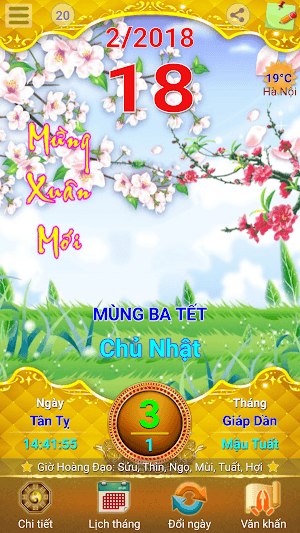 Lịch Vạn Niên 3