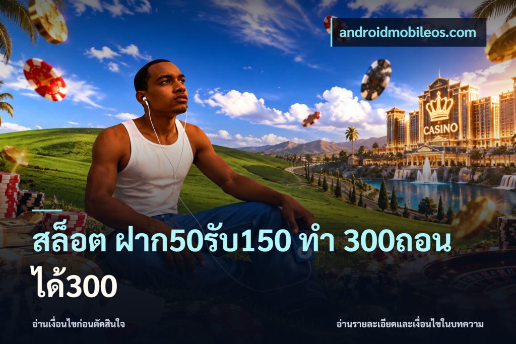 สล็อต ฝาก50รับ150 ทํา 300ถอนได้300