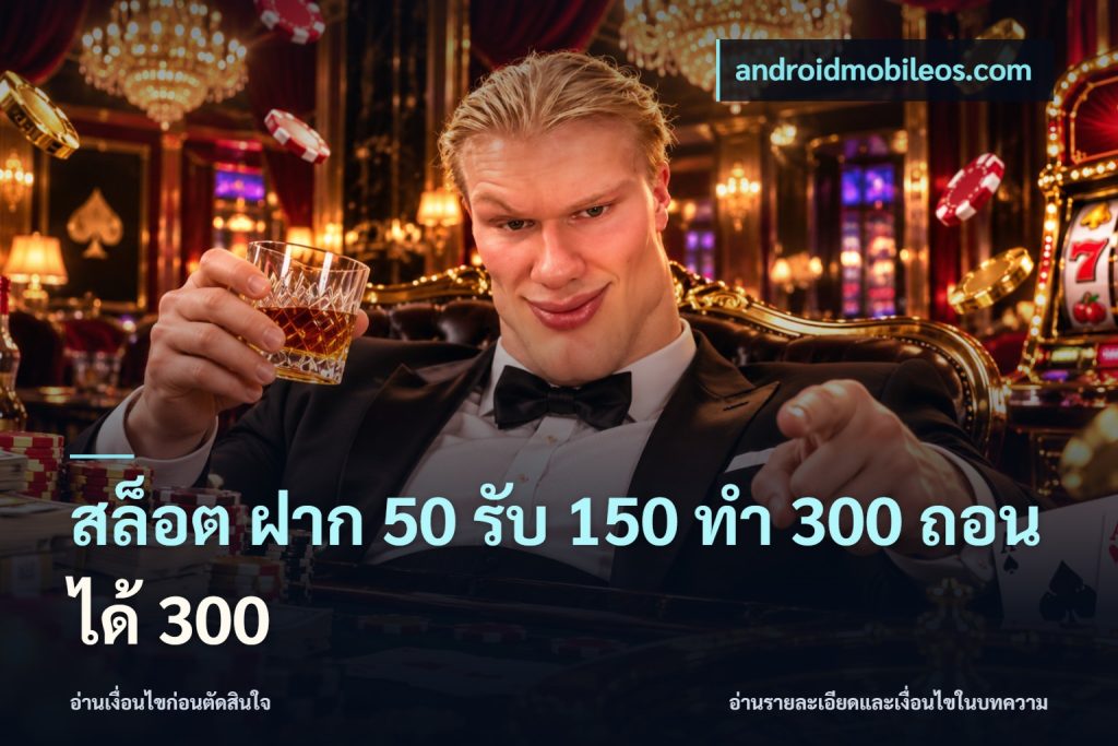 สล็อต ฝาก 50 รับ 150 ทํา 300 ถอนได้ 300