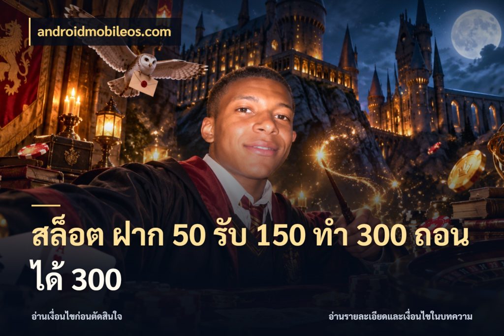 สล็อต ฝาก 50 รับ 150 ทํา 300 ถอนได้ 300 สายโบนัสเลือกจังหวะสนุกได้อย่างไร ในมุม androidmobileos.com