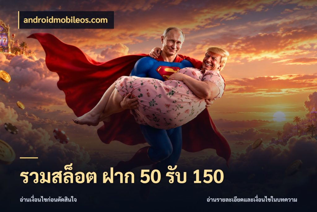 รวมสล็อต ฝาก 50 รับ 150 จับประเด็นยอดรับก่อนเลือกความสนุก กับ androidmobileos.com