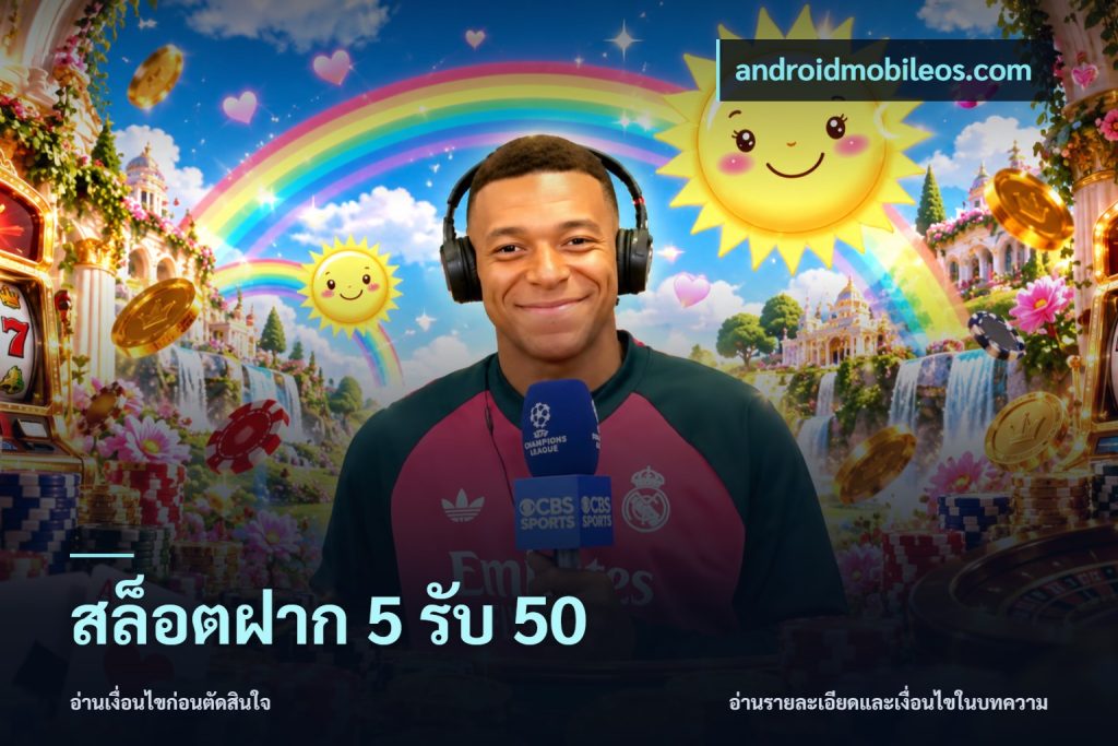 สล็อตฝาก 5 รับ 50