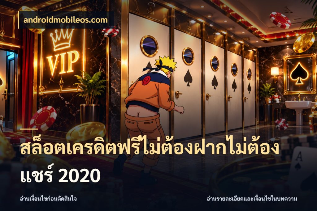 สล็อตเครดิตฟรีไม่ต้องฝากไม่ต้องแชร์ 2020 สีสันของเครดิตฟรีและเกมแนวที่ชอบ กับ androidmobileos.com