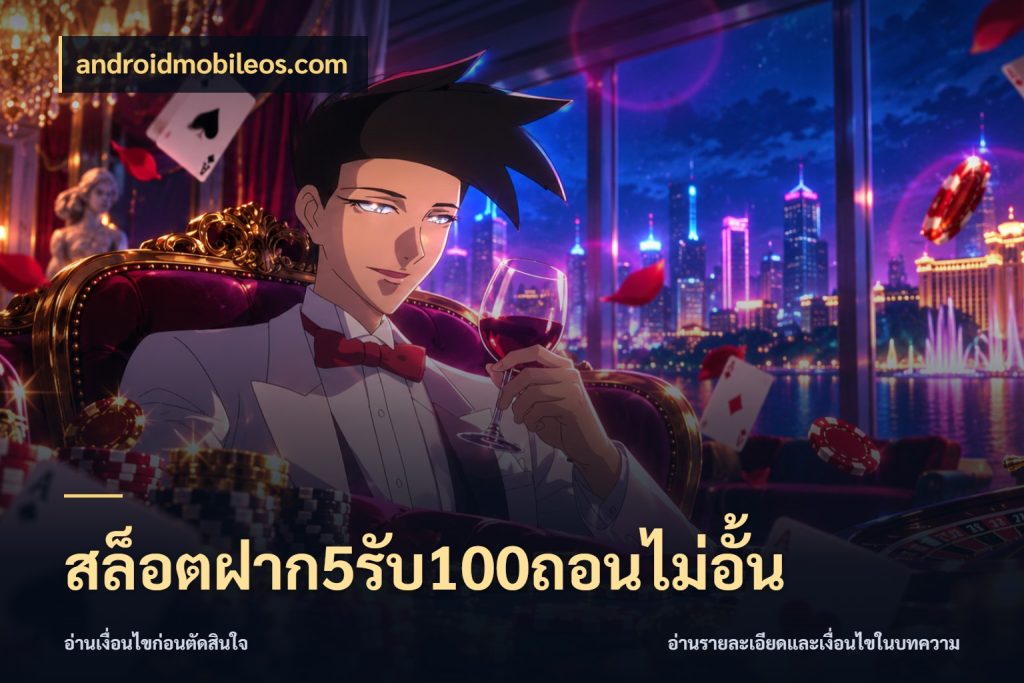 สล็อตฝาก5รับ100ถอนไม่อั้น สายโบนัสเลือกจังหวะสนุกได้อย่างไร สไตล์ androidmobileos.com