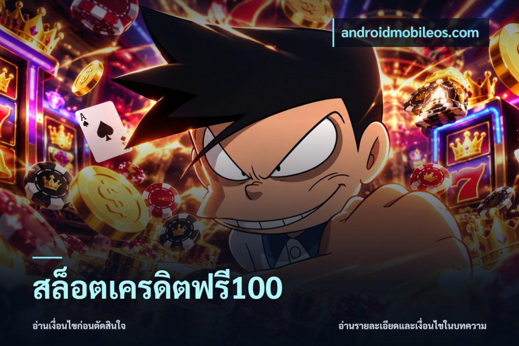 สล็อตเครดิตฟรี100