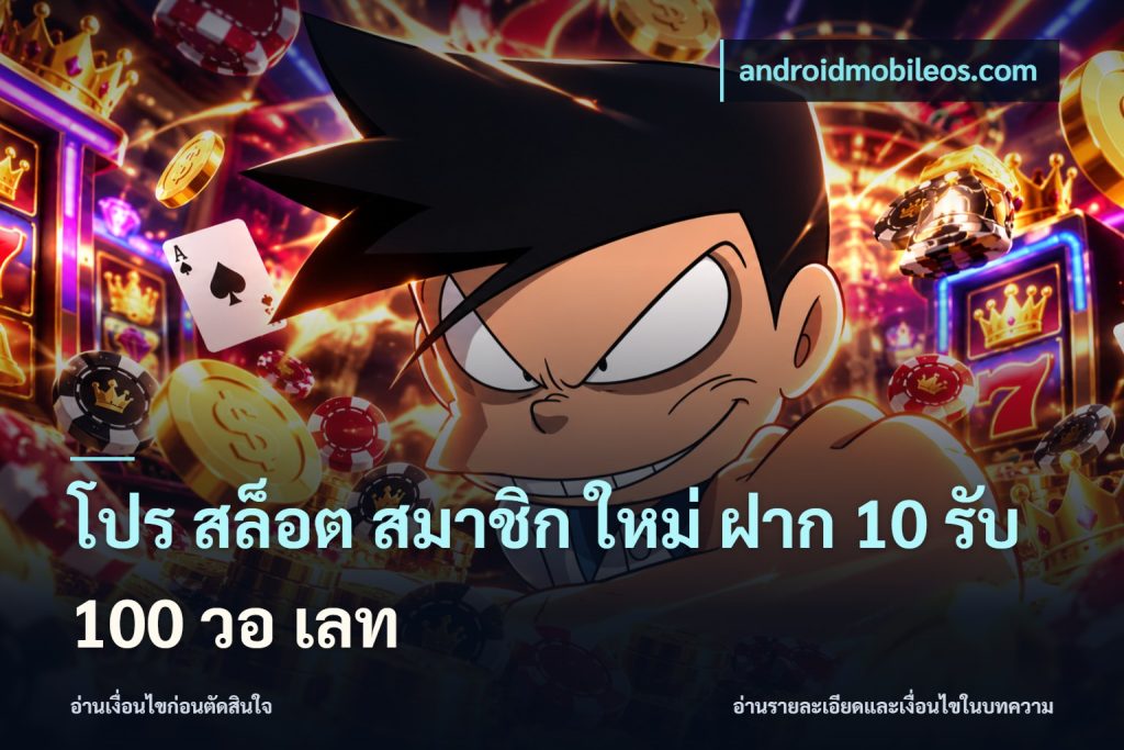 โปร สล็อต สมาชิก ใหม่ ฝาก 10 รับ 100 วอ เลท