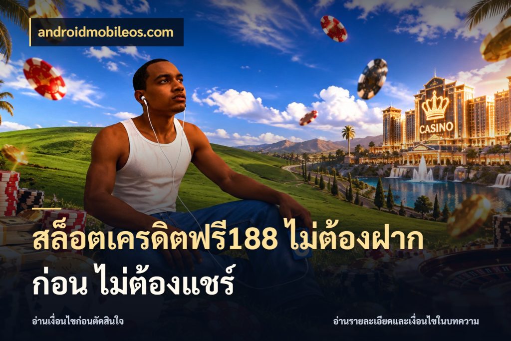 สล็อตเครดิตฟรี188 ไม่ต้องฝาก ก่อน ไม่ต้องแชร์ เครดิตฟรีในมุมที่สายโบนัสสนใจ กับ androidmobileos.com