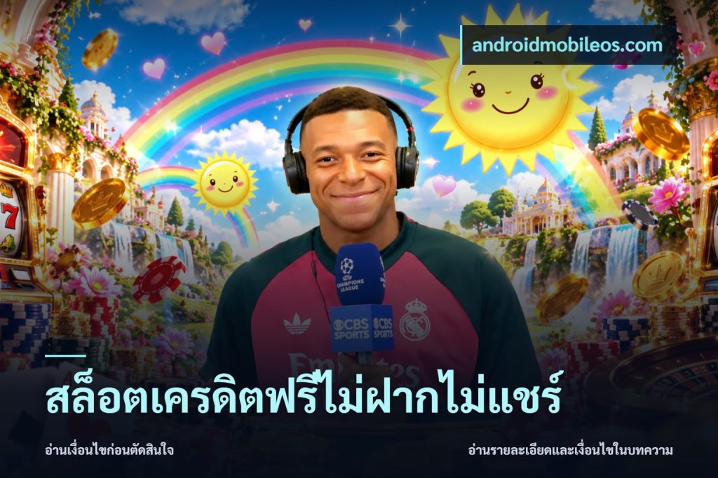 สล็อตเครดิตฟรีไม่ฝากไม่แชร์