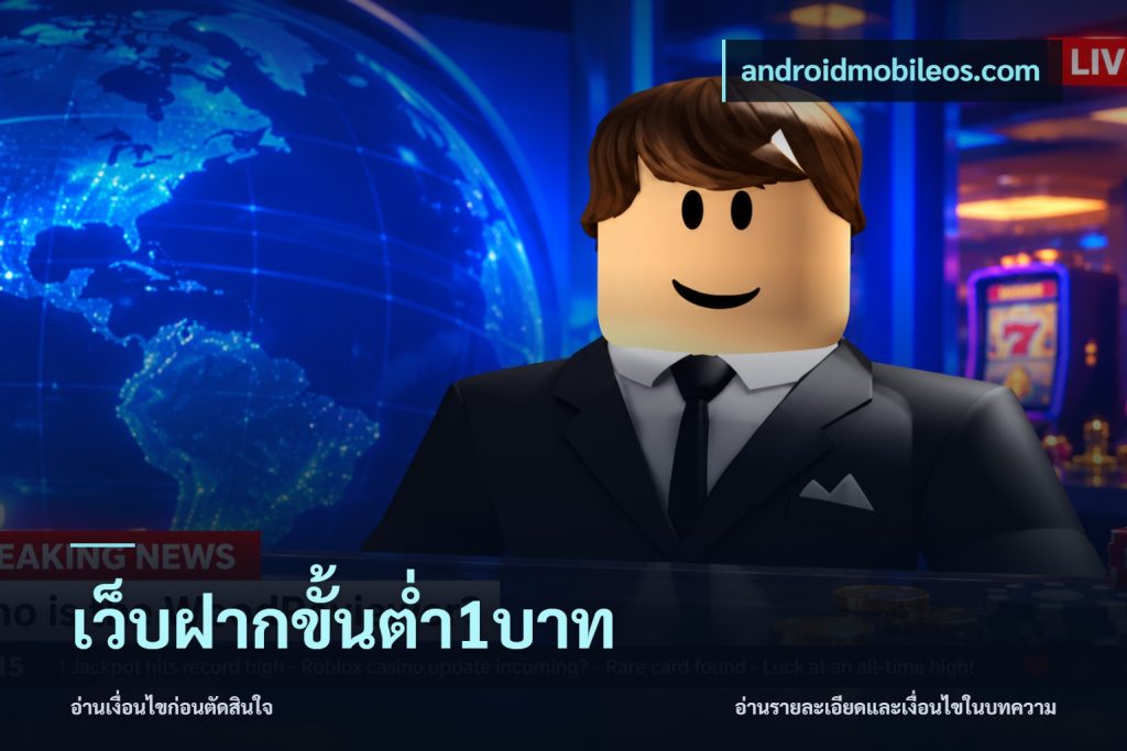 เว็บฝากขั้นต่ำ1บาท