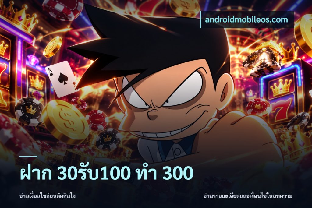 ฝาก 30รับ100 ทำ 300
