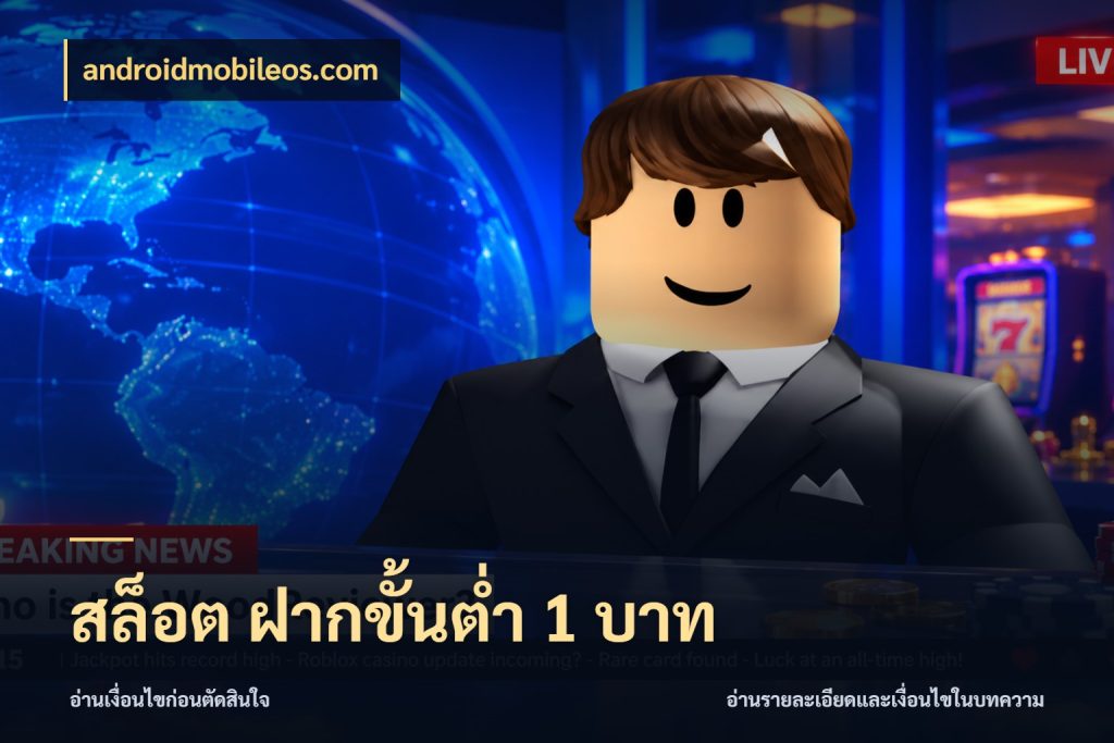 สล็อต ฝากขั้นต่ำ 1 บาท มุมสนุกของคนที่กำหนดขอบเขตตัวเอง กับ androidmobileos.com