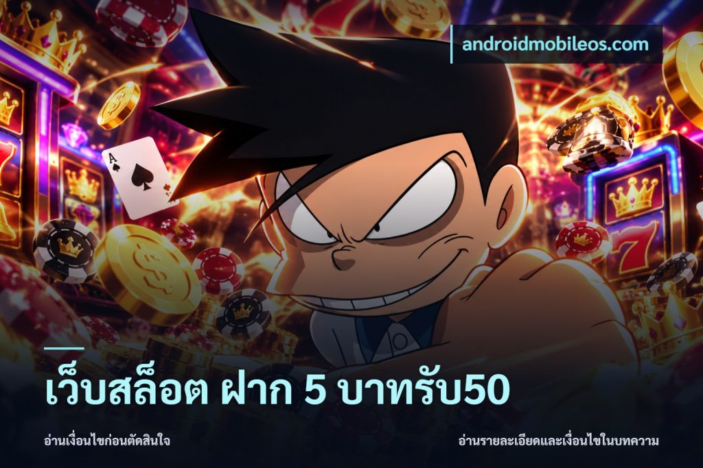 เว็บสล็อต ฝาก 5 บาทรับ50