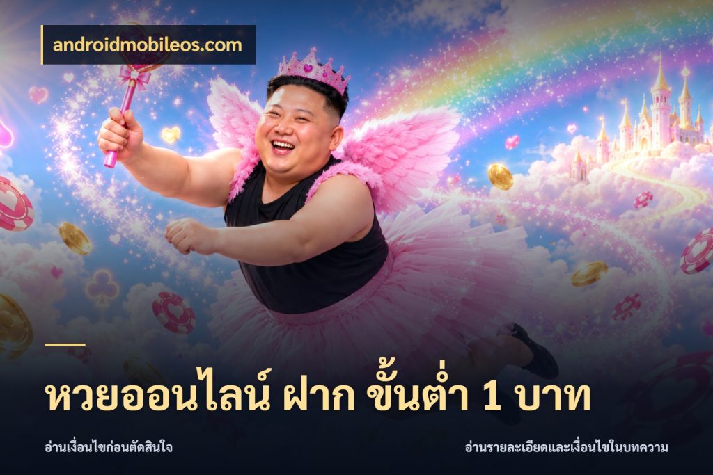หวยออนไลน์ ฝาก ขั้นต่ำ 1 บาท จำนวนเริ่มต้นกับสีสันของสายหวย กับ androidmobileos.com