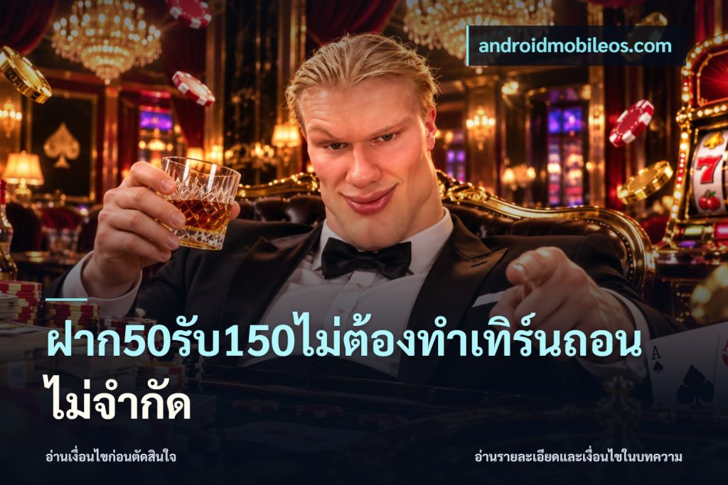 ฝาก50รับ150ไม่ต้องทําเทิร์นถอนไม่จํากัด
