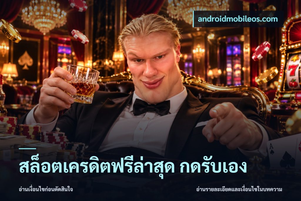 สล็อตเครดิตฟรีล่าสุด กดรับเอง