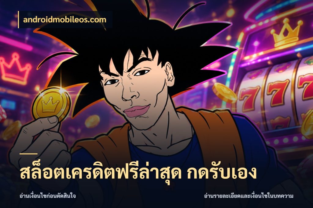 สล็อตเครดิตฟรีล่าสุด กดรับเอง androidmobileos.com เปิดประเด็นเครดิตฟรีสำหรับคนชอบลุ้น