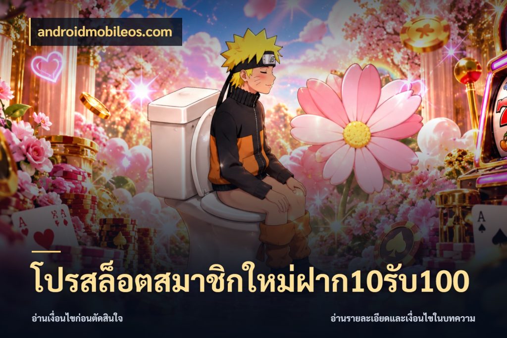 โปรสล็อตสมาชิกใหม่ฝาก10รับ100 androidmobileos.com เปิดมุมโปรให้เข้ากับเกมแนวโปรด