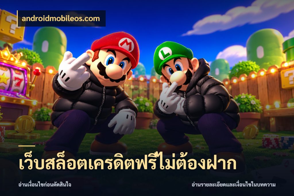 เว็บสล็อตเครดิตฟรีไม่ต้องฝาก androidmobileos.com เครดิตแต่ละรูปแบบมีมุมไหนให้ดู