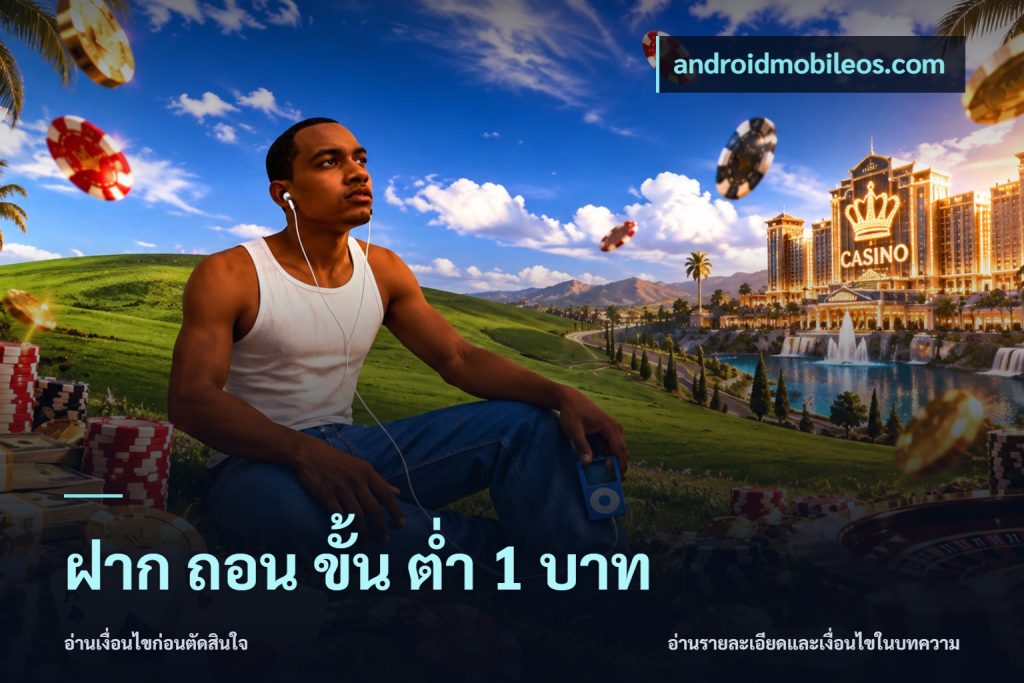 ฝาก ถอน ขั้น ต่ำ 1 บาท