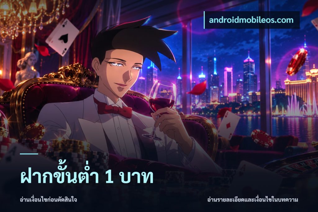 ฝากขั้นต่ำ 1 บาท