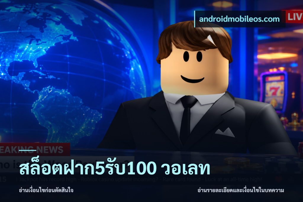 สล็อตฝาก5รับ100 วอเลท