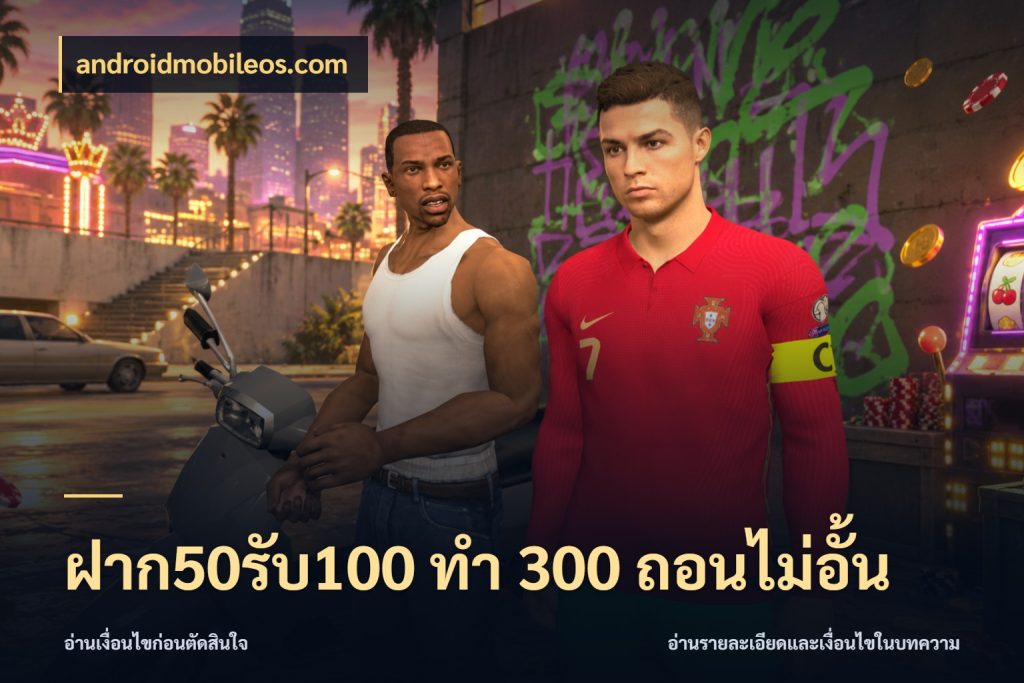 ฝาก50รับ100 ทํา 300 ถอนไม่อั้น androidmobileos.com สายโบนัสเลือกจังหวะสนุกได้อย่างไร