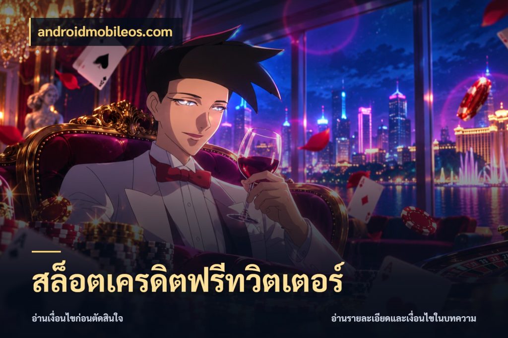 สล็อตเครดิตฟรีทวิตเตอร์ เครดิตแต่ละรูปแบบมีมุมไหนให้ดู ในมุม androidmobileos.com