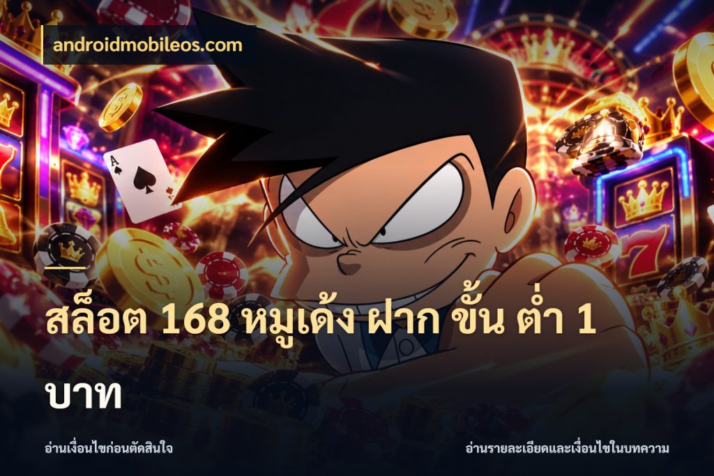 สล็อต 168 หมูเด้ง ฝาก ขั้น ต่ำ 1 บาท เลือกสไตล์จากยอดและรูปแบบที่ตรงใจ ในมุม androidmobileos.com