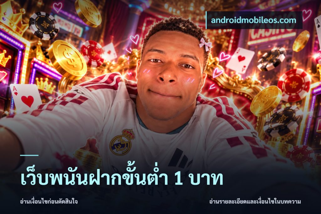 เว็บพนันฝากขั้นต่ำ 1 บาท