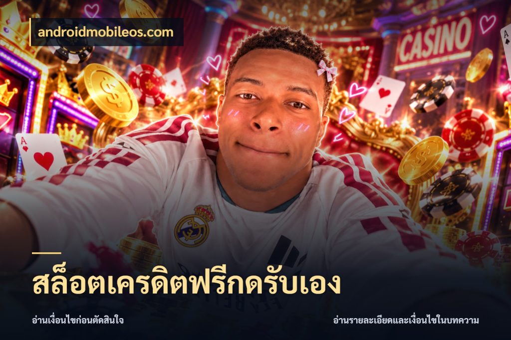 สล็อตเครดิตฟรีกดรับเอง เปิดประเด็นเครดิตฟรีสำหรับคนชอบลุ้น สไตล์ androidmobileos.com