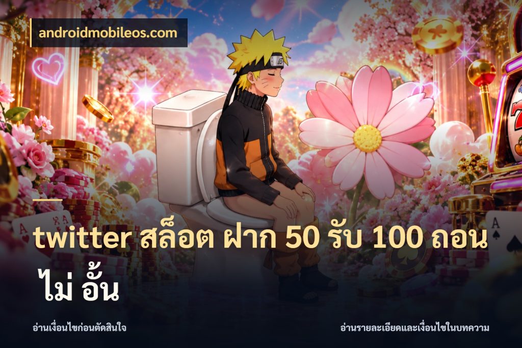 twitter สล็อต ฝาก 50 รับ 100 ถอน ไม่ อั้น รูปแบบโบนัสกับสิทธิ์ของสายเกม ในมุม androidmobileos.com