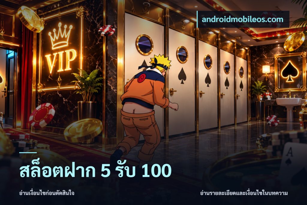สล็อตฝาก 5 รับ 100