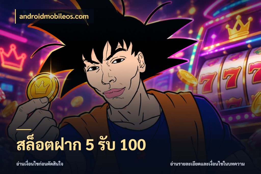 สล็อตฝาก 5 รับ 100 สนุกกับตัวเลือกโปรในสไตล์ของคุณ ในมุม androidmobileos.com
