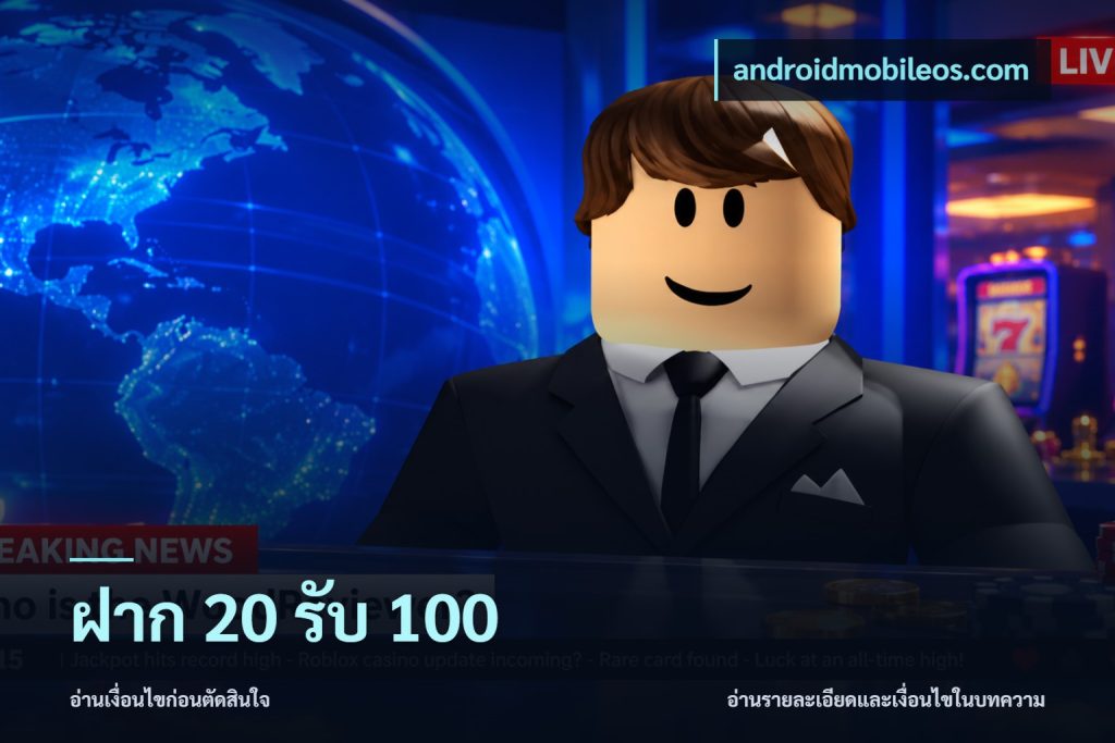 ฝาก 20 รับ 100