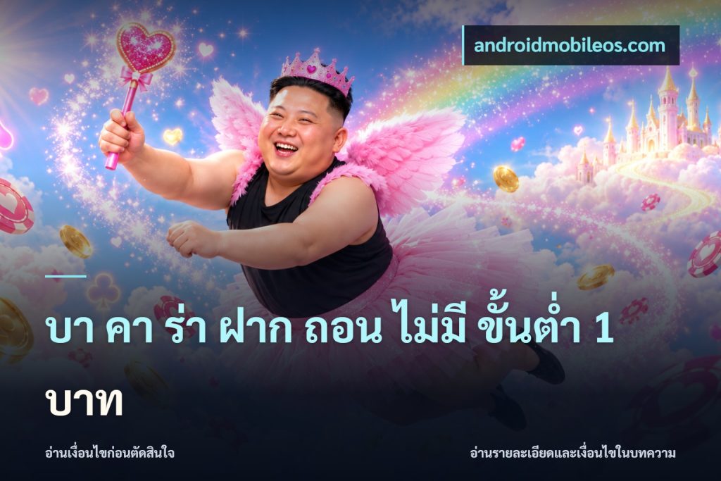 บา คา ร่า ฝาก ถอน ไม่มี ขั้นต่ำ 1 บาท