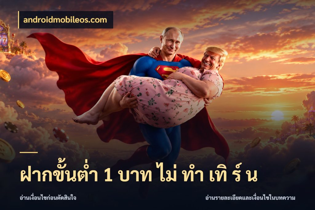 ฝากขั้นต่ำ 1 บาท ไม่ ทำ เทิ ร์ น เปิดมุมยอดเริ่มต้นสำหรับคนชอบเกม ในมุม androidmobileos.com