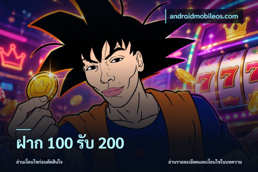 ฝาก 100 รับ 200