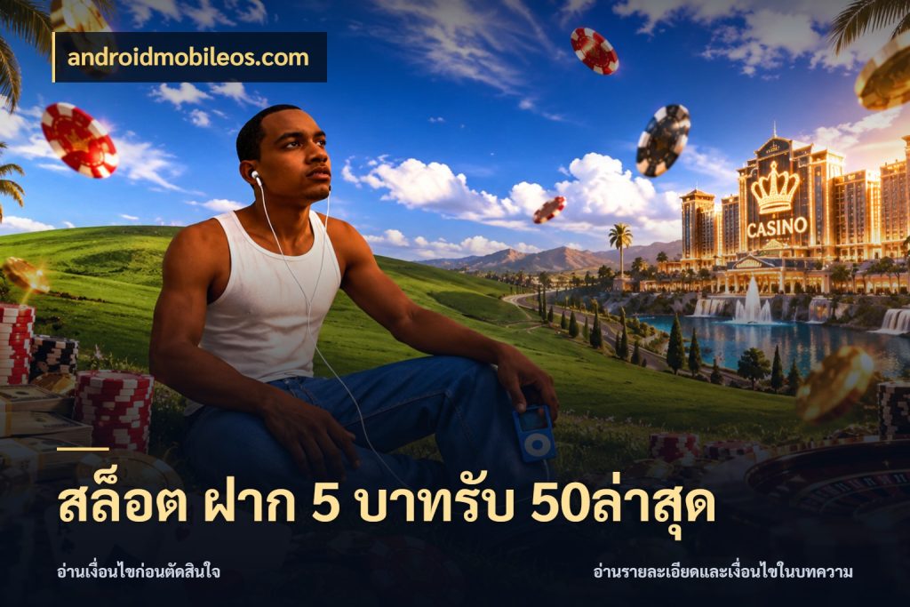 สล็อต ฝาก 5 บาทรับ 50ล่าสุด สีสันของโปรฝากและยอดรับ กับ androidmobileos.com