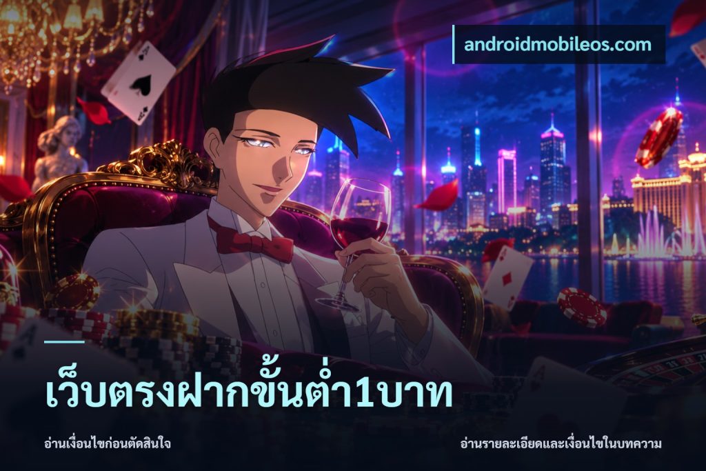 เว็บตรงฝากขั้นต่ำ1บาท