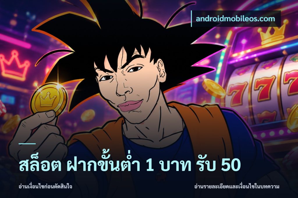 สล็อต ฝากขั้นต่ำ 1 บาท รับ 50