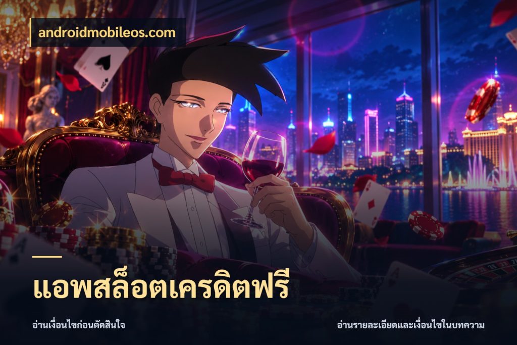 แอพสล็อตเครดิตฟรี สิทธิ์ที่สายโบนัสสนใจกับวิธีรับ สไตล์ androidmobileos.com