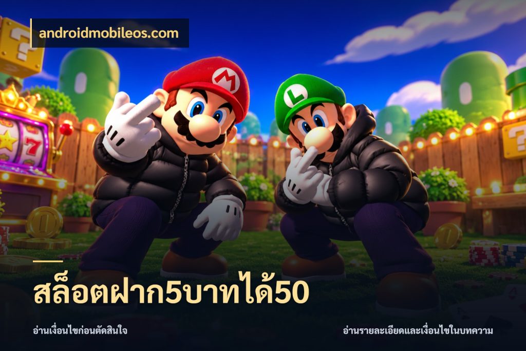 สล็อตฝาก5บาทได้50 โปรกับเกมที่ชอบเลือกให้ตรงสไตล์ กับ androidmobileos.com