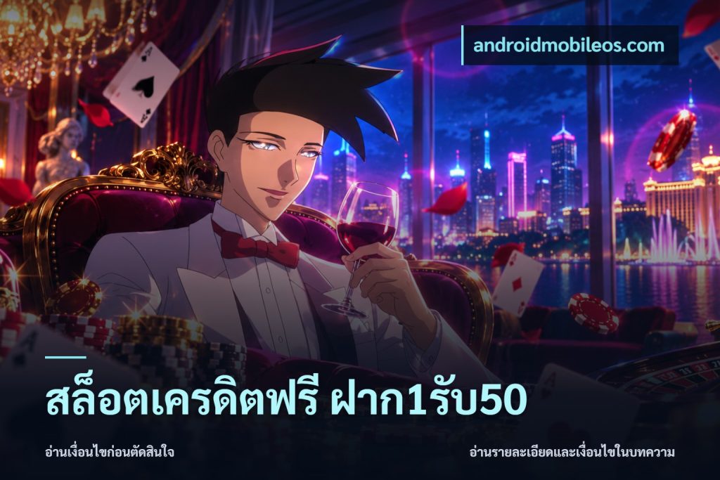 สล็อตเครดิตฟรี ฝาก1รับ50