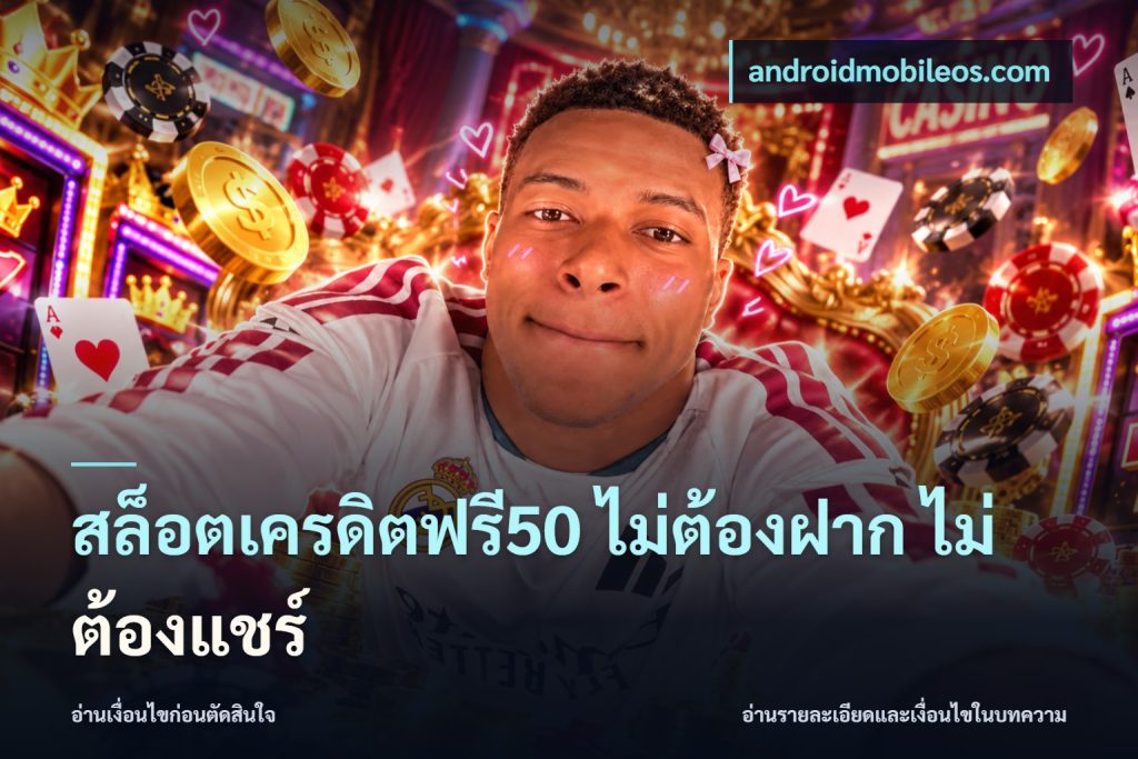 สล็อตเครดิตฟรี50 ไม่ต้องฝาก ไม่ต้องแชร์