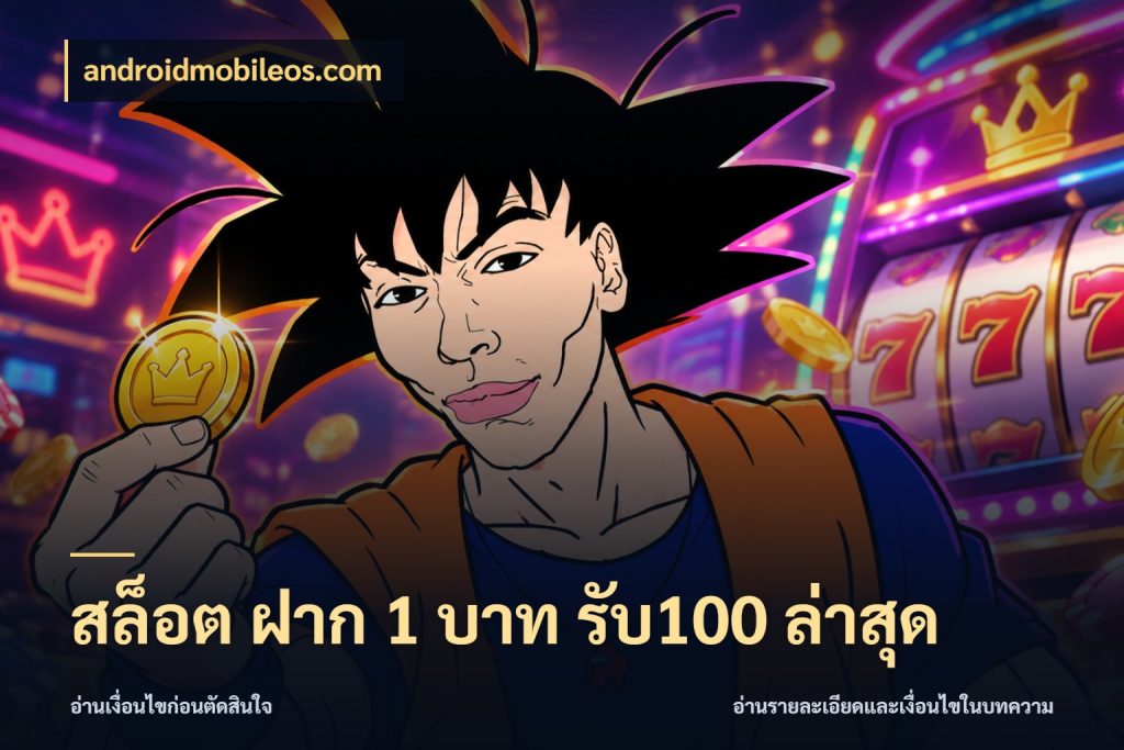 สล็อต ฝาก 1 บาท รับ100 ล่าสุด จุดเด่นของเครดิตที่คนชอบเกมอยากรู้ สไตล์ androidmobileos.com