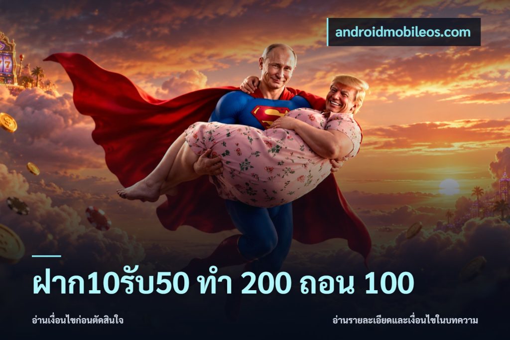 ฝาก10รับ50 ทํา 200 ถอน 100