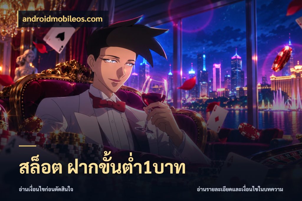 สล็อต ฝากขั้นต่ำ1บาท สายทุนน้อยเลือกความสนุกให้พอดี สไตล์ androidmobileos.com