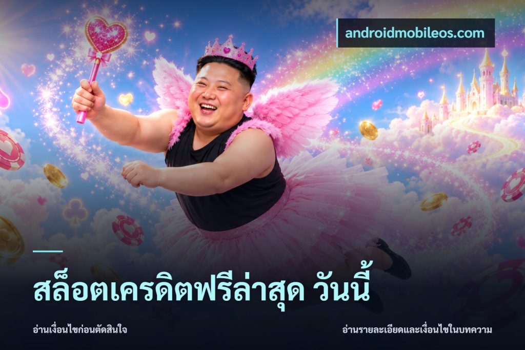 สล็อตเครดิตฟรีล่าสุด วันนี้