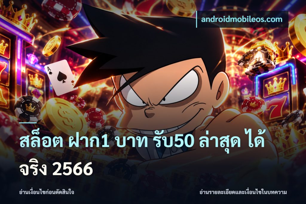 สล็อต ฝาก1 บาท รับ50 ล่าสุด ได้ จริง 2566